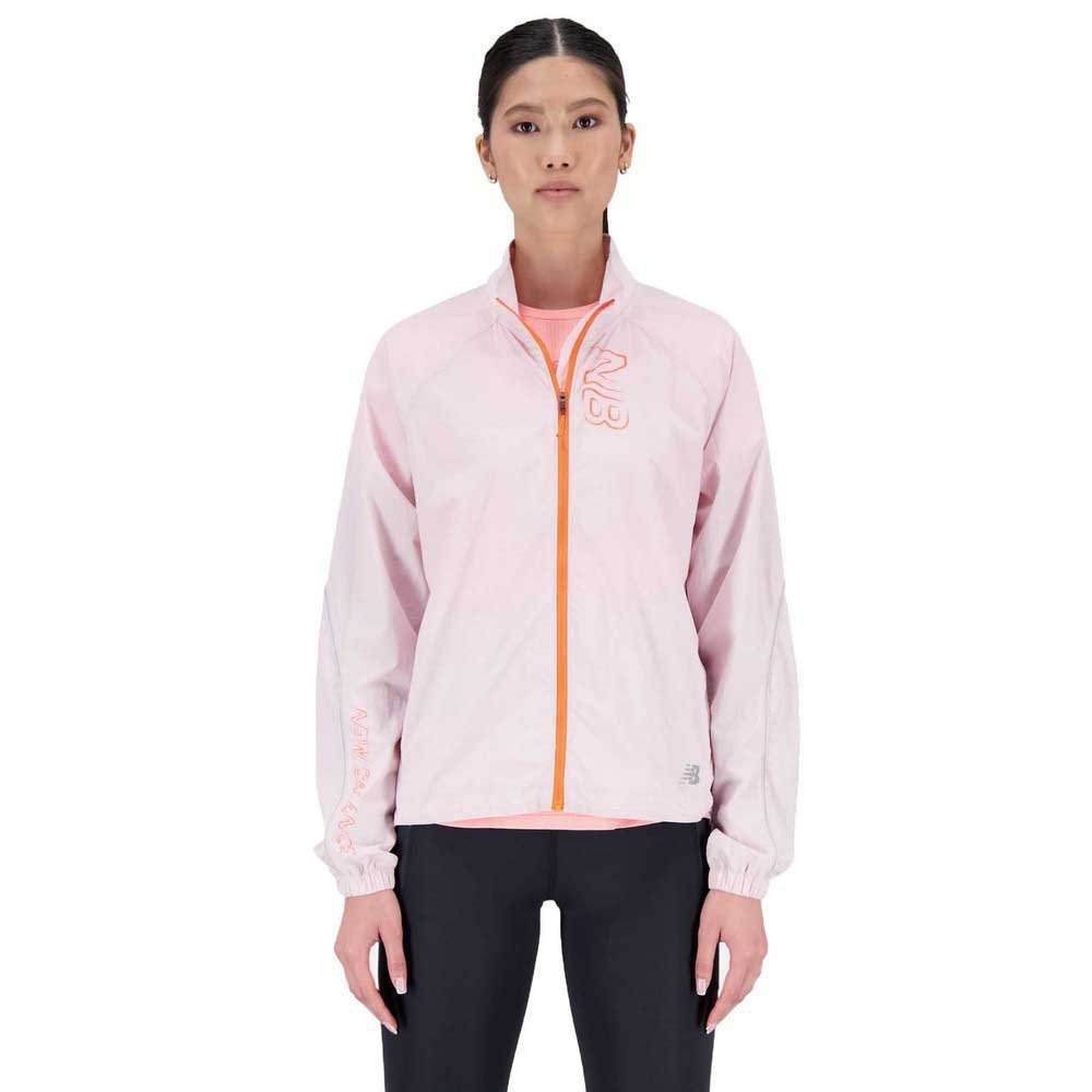 NWT New Balance Printed Impact Running Jacket - Picture 6 of 10